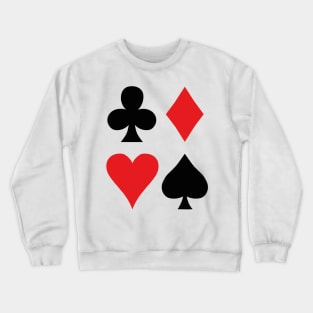 The Four French Suits Crewneck Sweatshirt